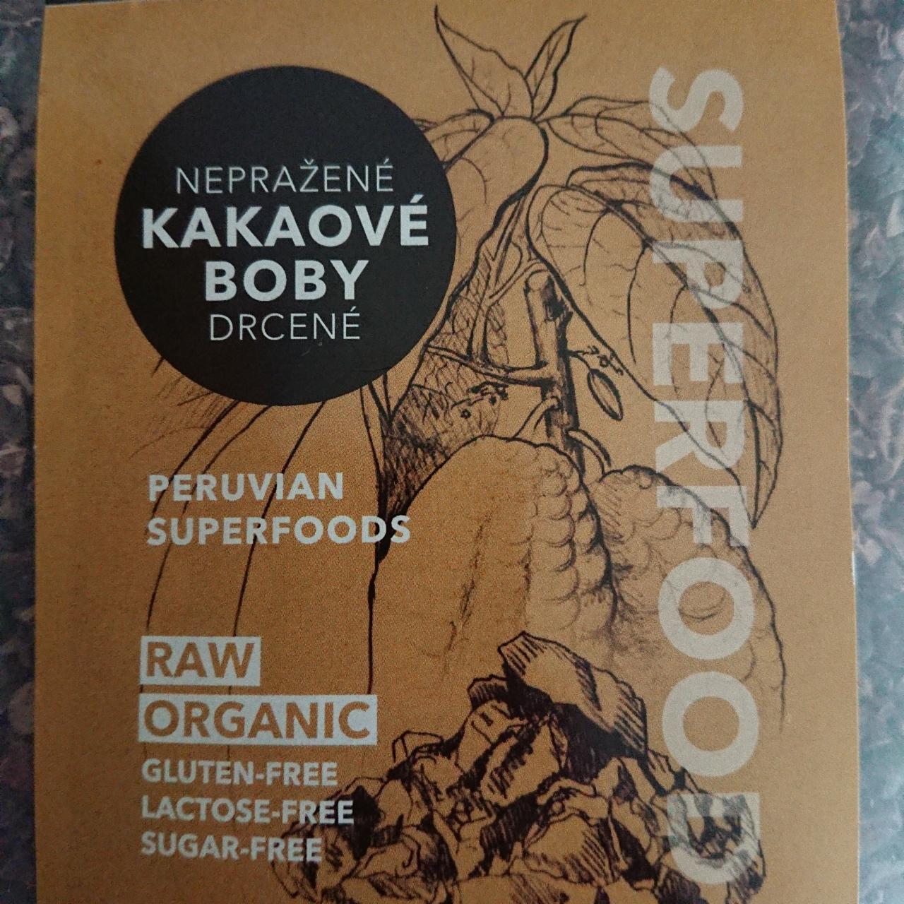 Fotografie - Nepražené Kakaové Boby Drcené Superfood