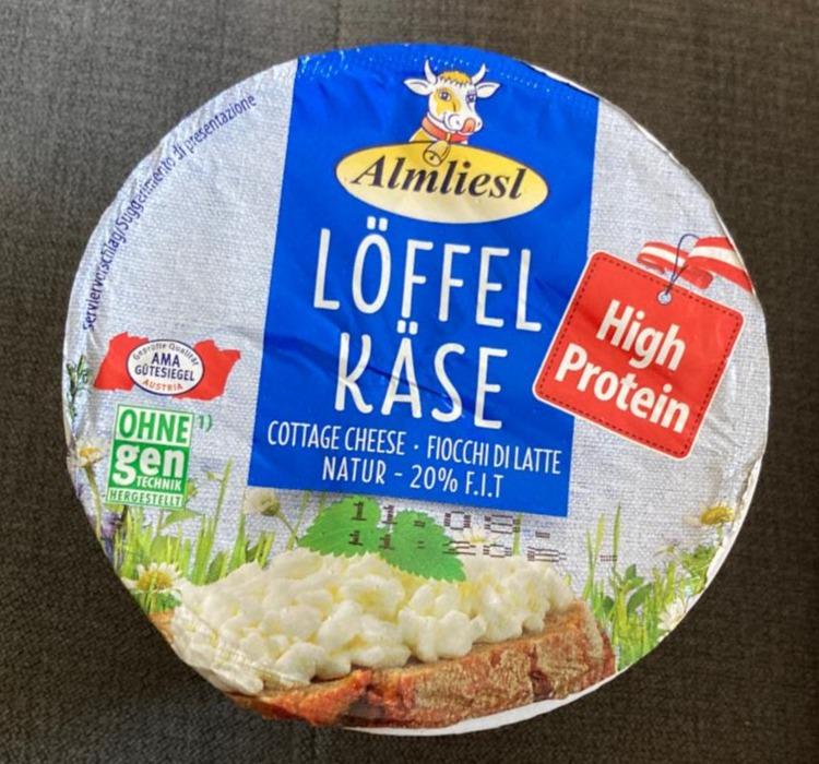 Fotografie - Löffel Käse Natur Almliesl