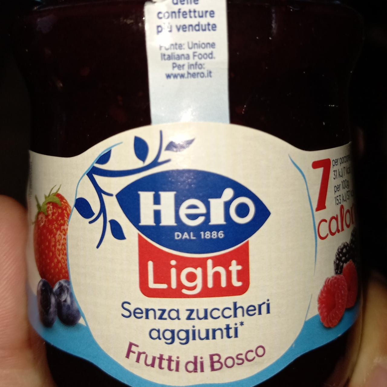 Fotografie - Senza zucchen aggiunti Frutti di Bosco Light Hero