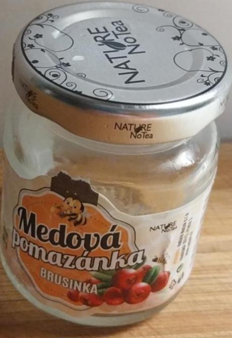 Fotografie - Medová pomazánka brusinka Nature No Tea