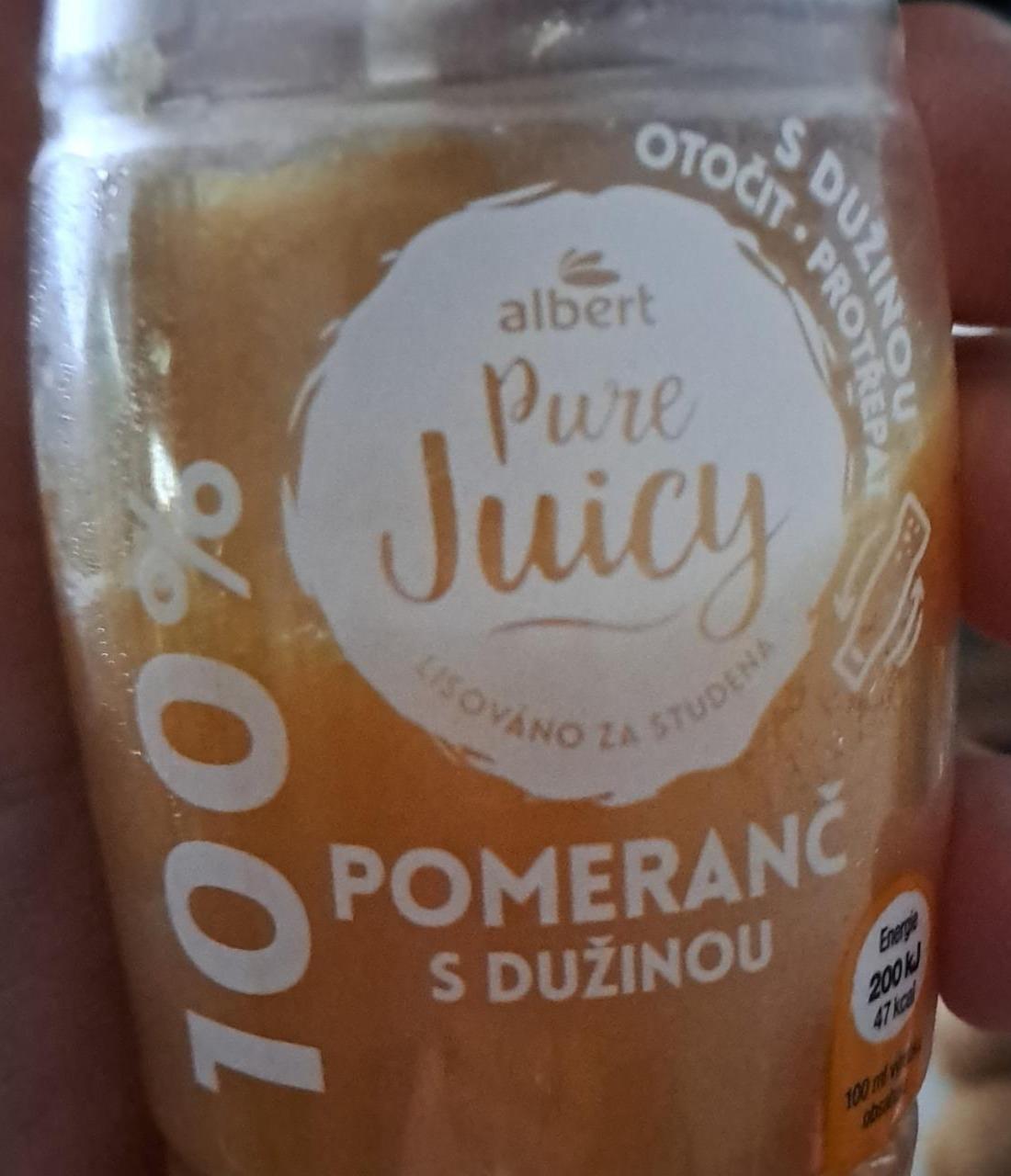 Fotografie - 100% Pomeranč s dužinou Pure Juicy Albert