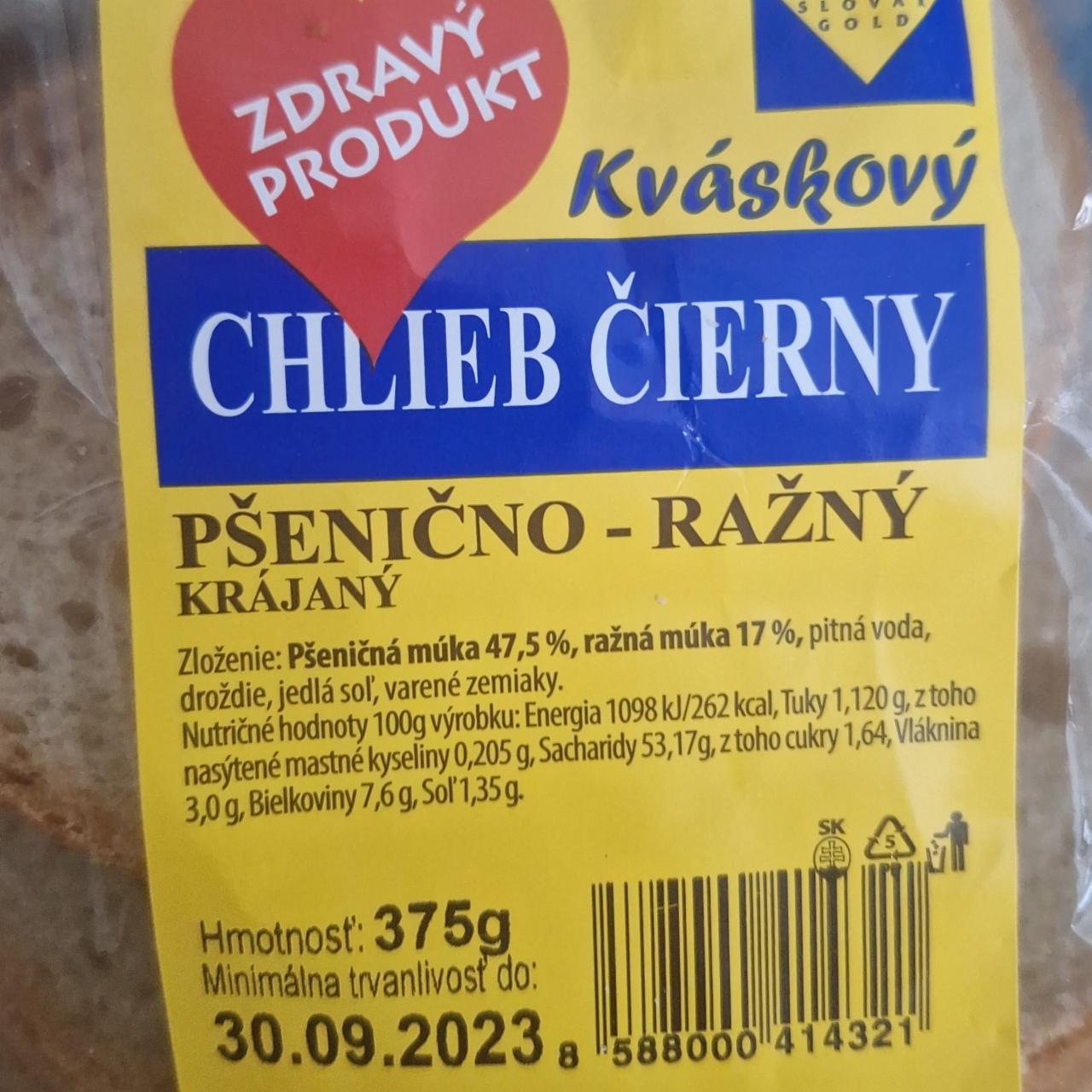 Fotografie - Chlieb čierny kváskový pšenično - ražný Oremus