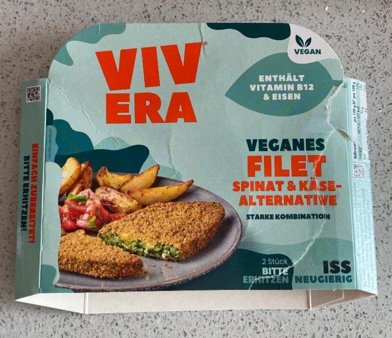 Fotografie - Veganes Filet Spinat & Käse alternative Vivera