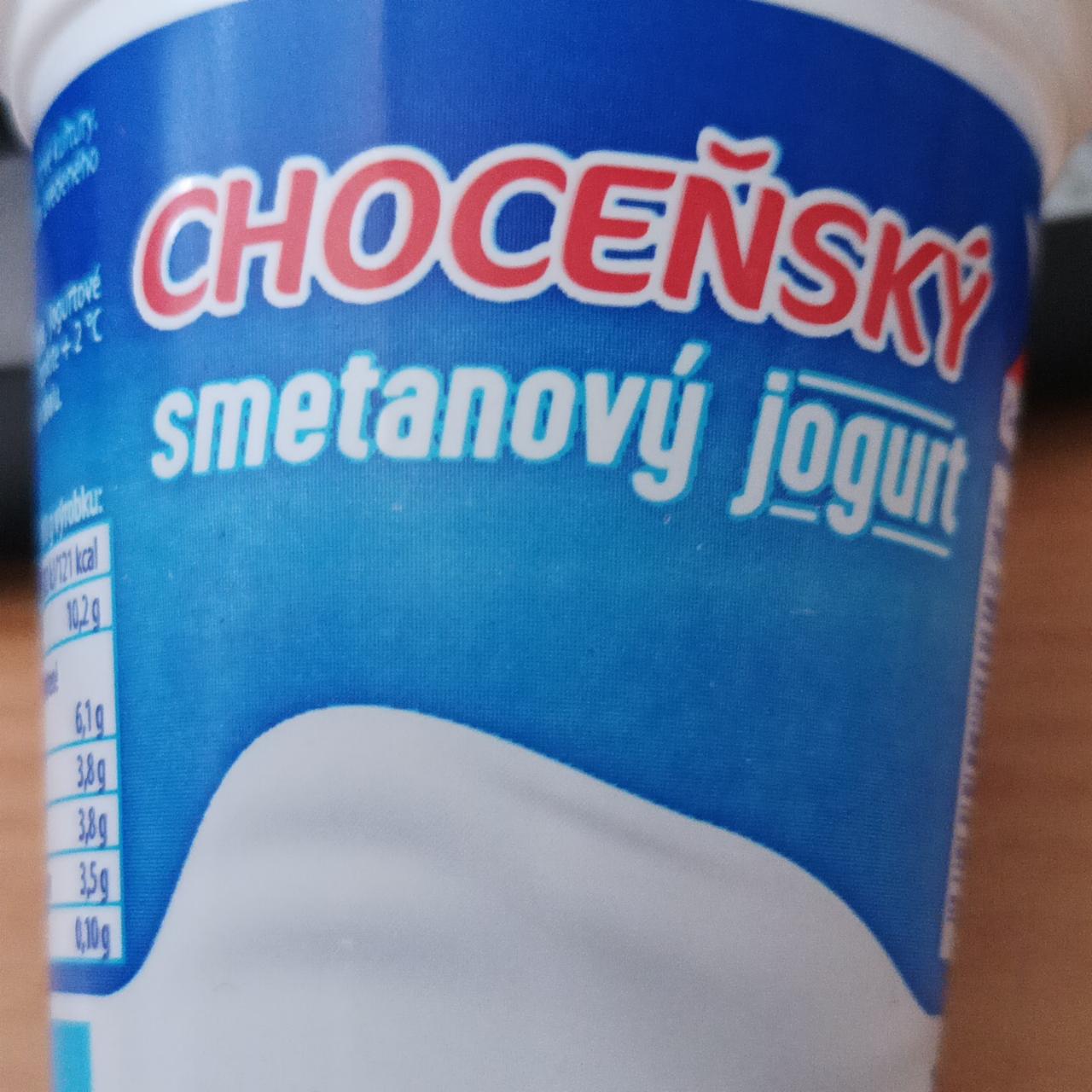 Fotografie - choceňský biely jogurt smotanový