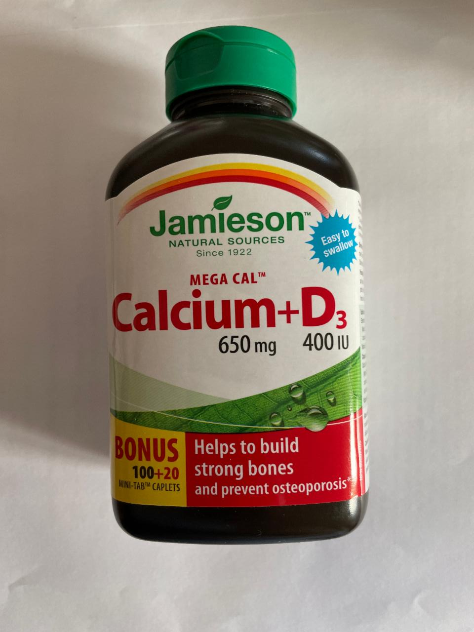 Fotografie - Calcium+D3 MEGA CAL Jamieson