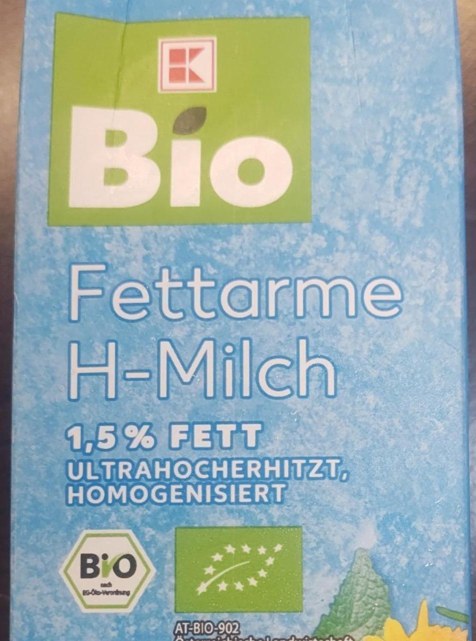 Fotografie - Fettarme H-Milch 1,5% Fett K-Bio
