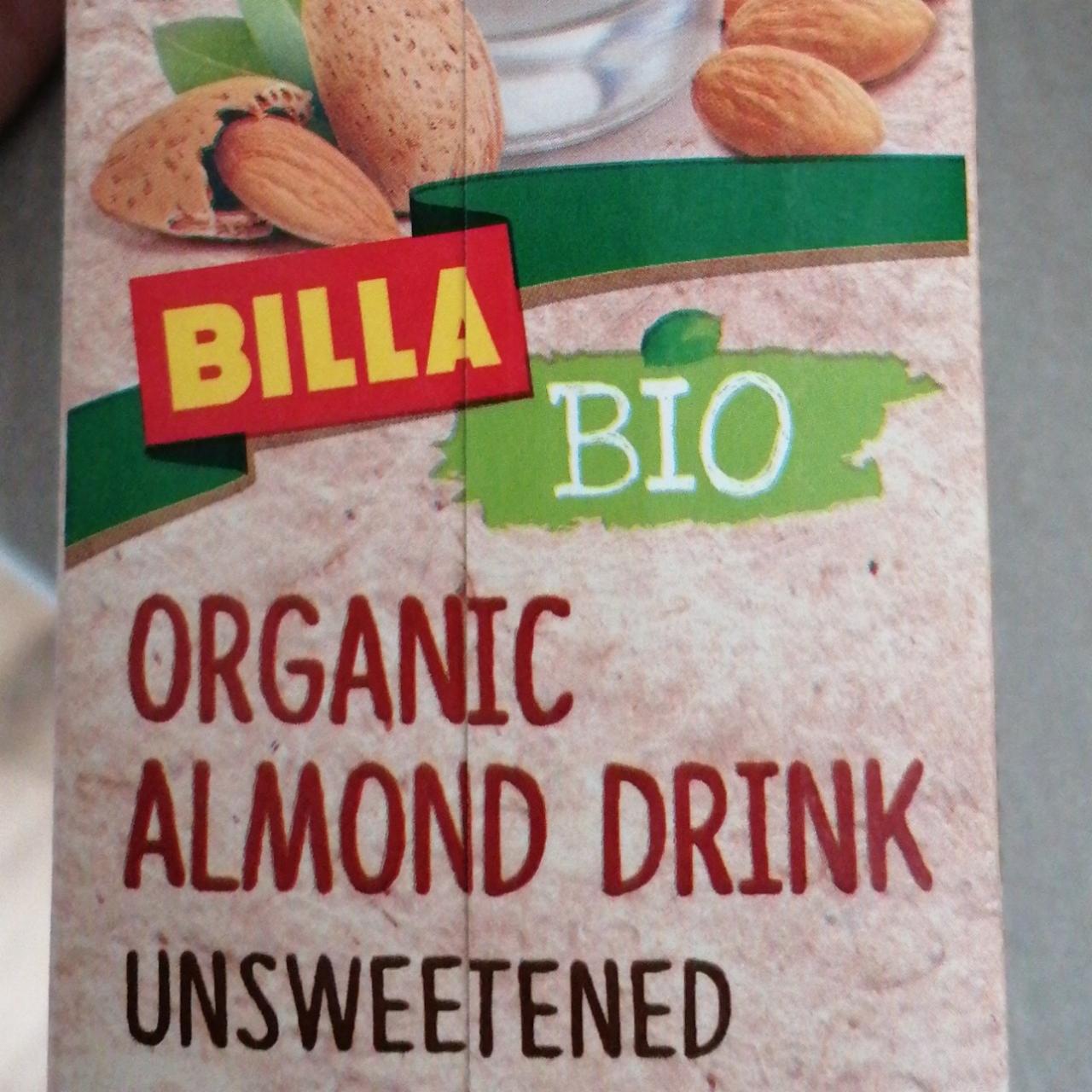 Fotografie - Organic Almond Drink Unsweetened Billa Bio