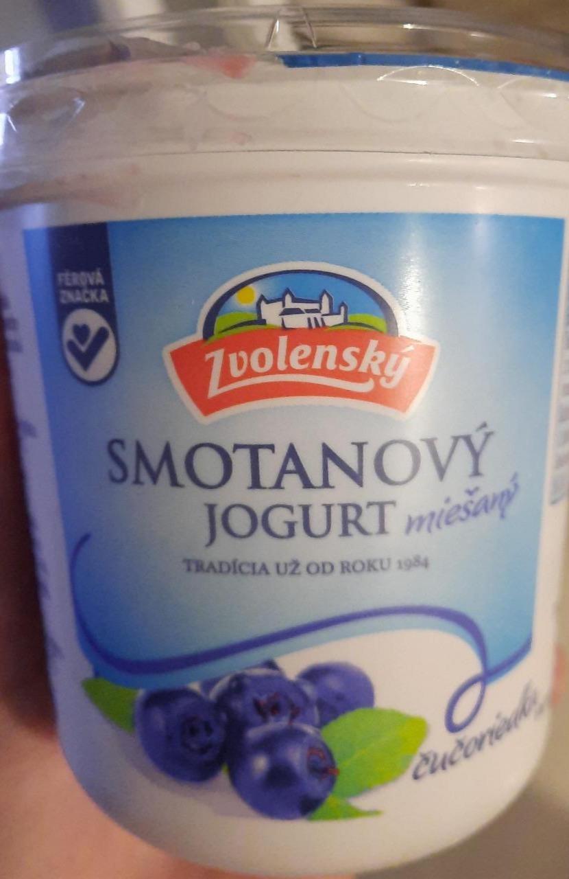 Fotografie - Smotanový jogurt čučoriedka Zvolenský