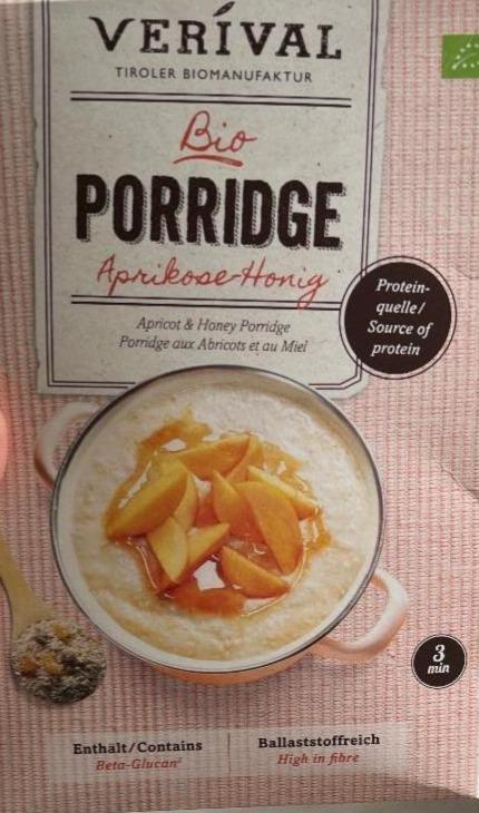 Fotografie - Porridge Apricot & Honey Verival