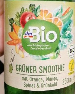 Fotografie - Zelené smoothie dmBio