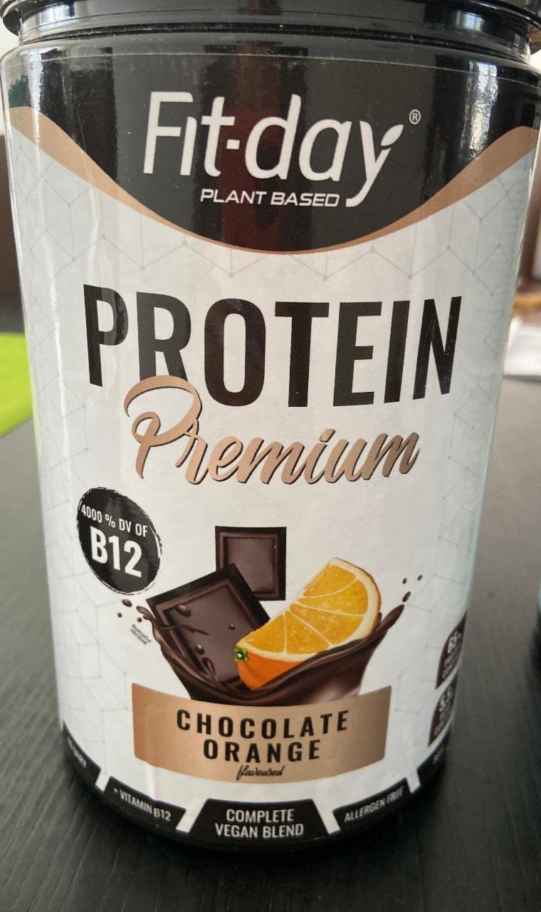 Fotografie - Fit-day Protein Premium chocolate orange