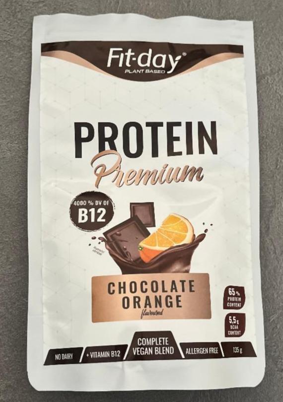 Fotografie - Fit-day Protein Premium chocolate orange