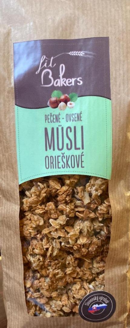 Fotografie - Fit Bakers domáce ovsené musli orieškové