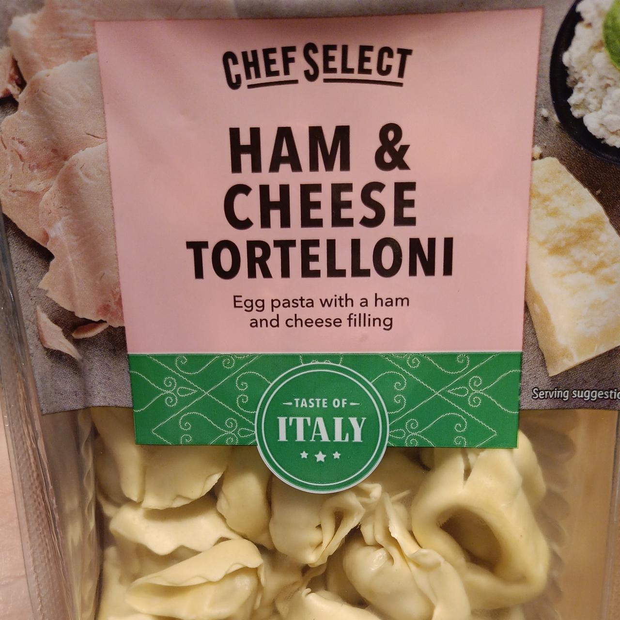 kalórie, & hodnoty Chef a - Tortelloni Ham Select Cheese kJ nutričné