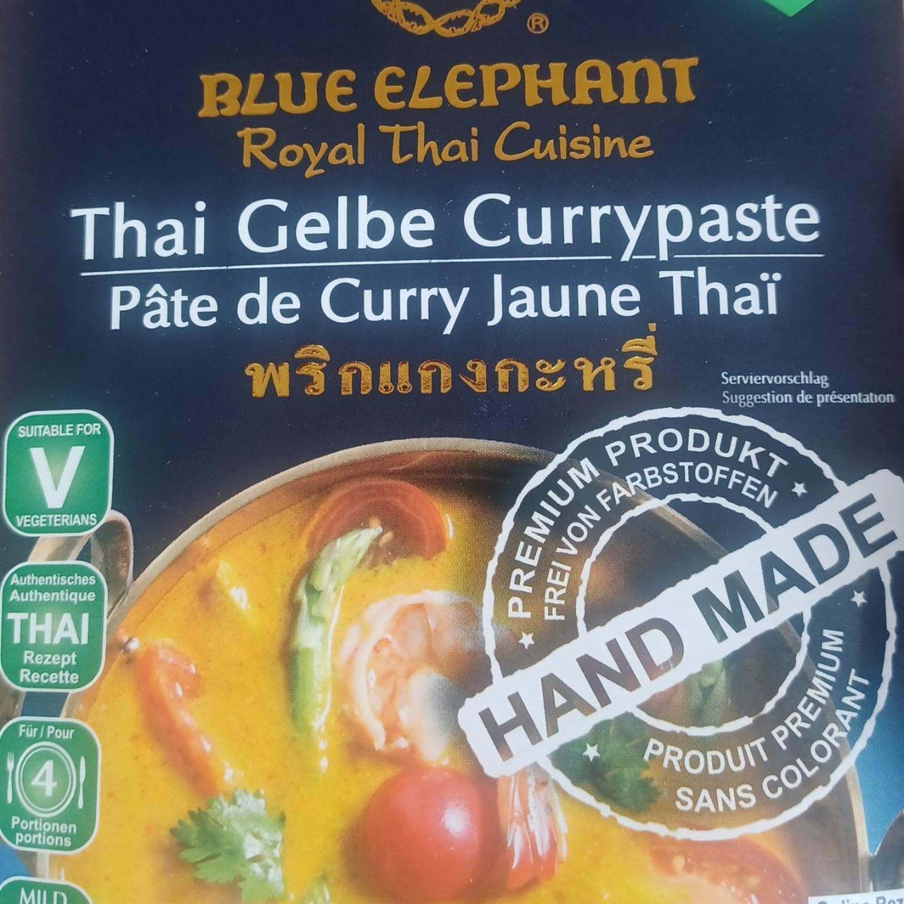 Fotografie - Thai Gelbe Currypaste Blue elephant
