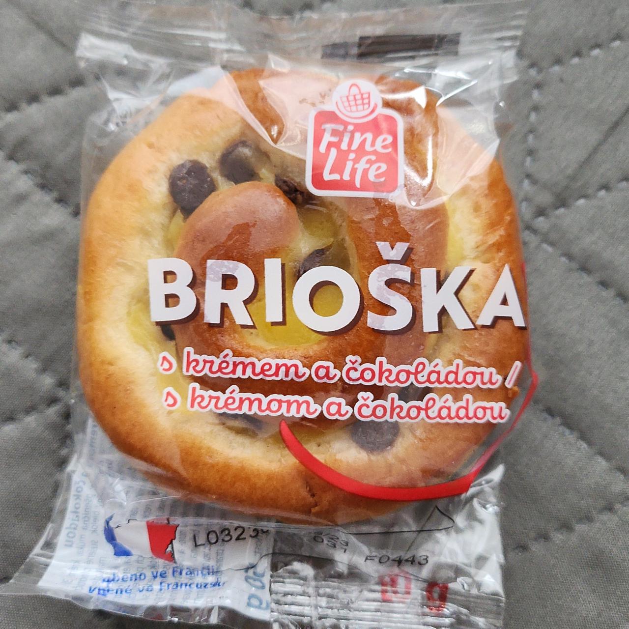 Fotografie - Brioška s krémom a čokoládou Fine Life