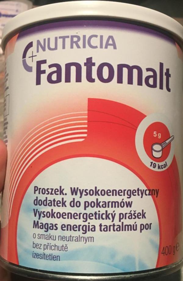 Fotografie - Fantomalt Nutricia