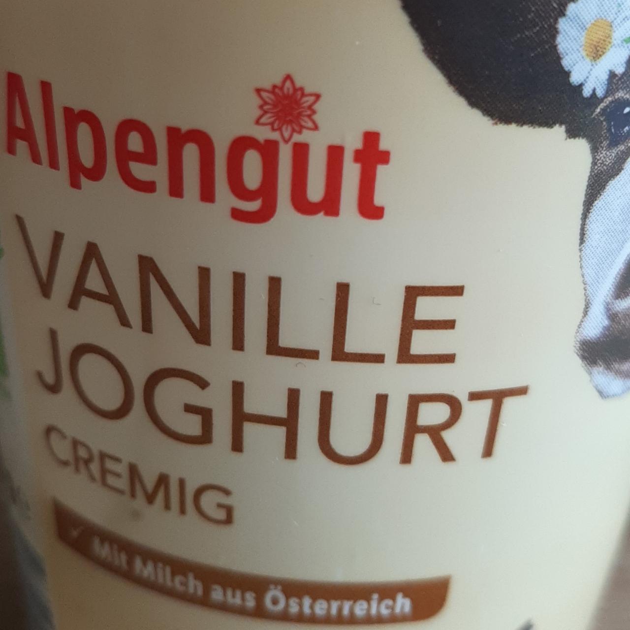 Fotografie - Vanille Joghurt Alpengut