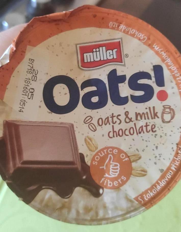 Fotografie - Muller Oats! oats & milk chocolate