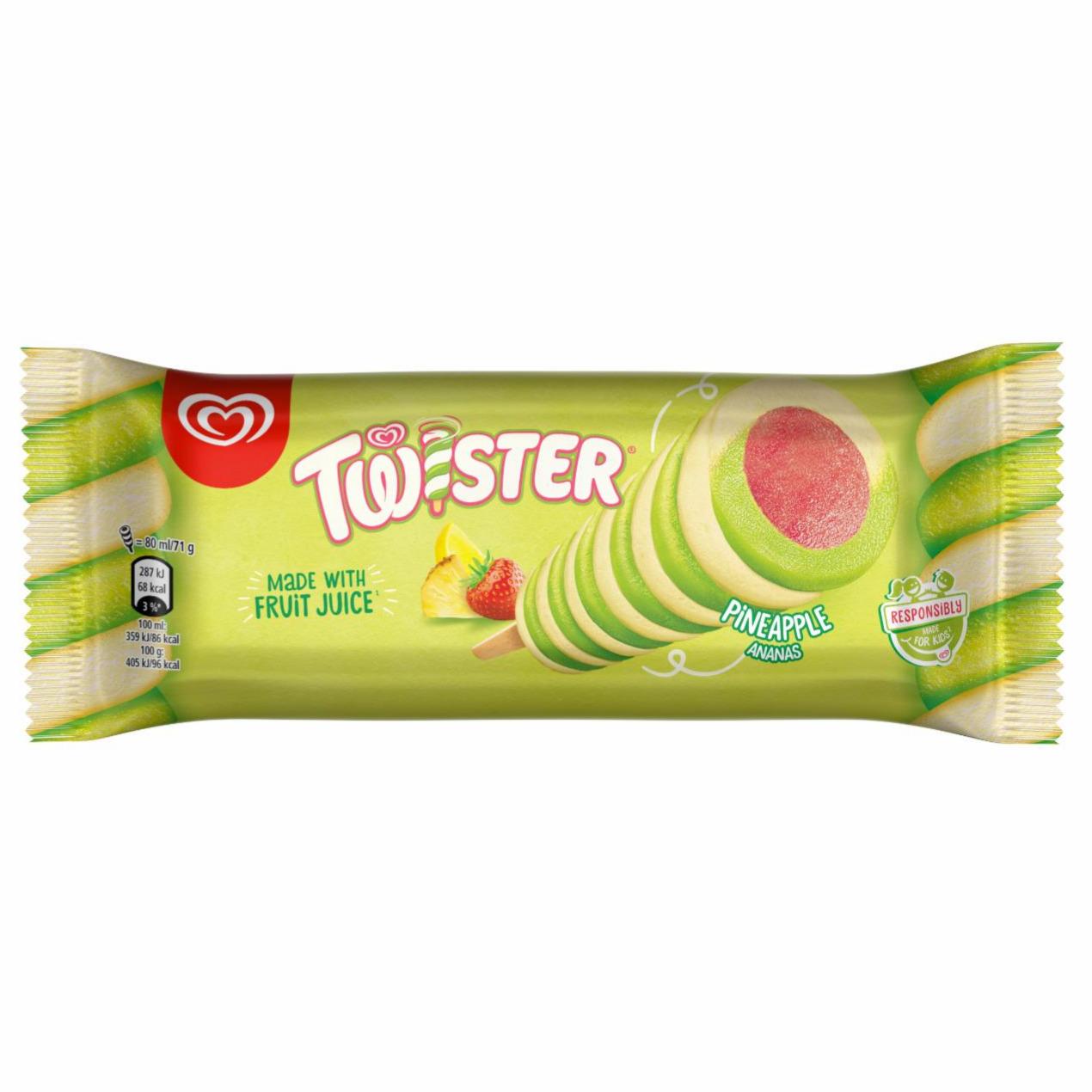 Fotografie - Twister Green pineapple Algida