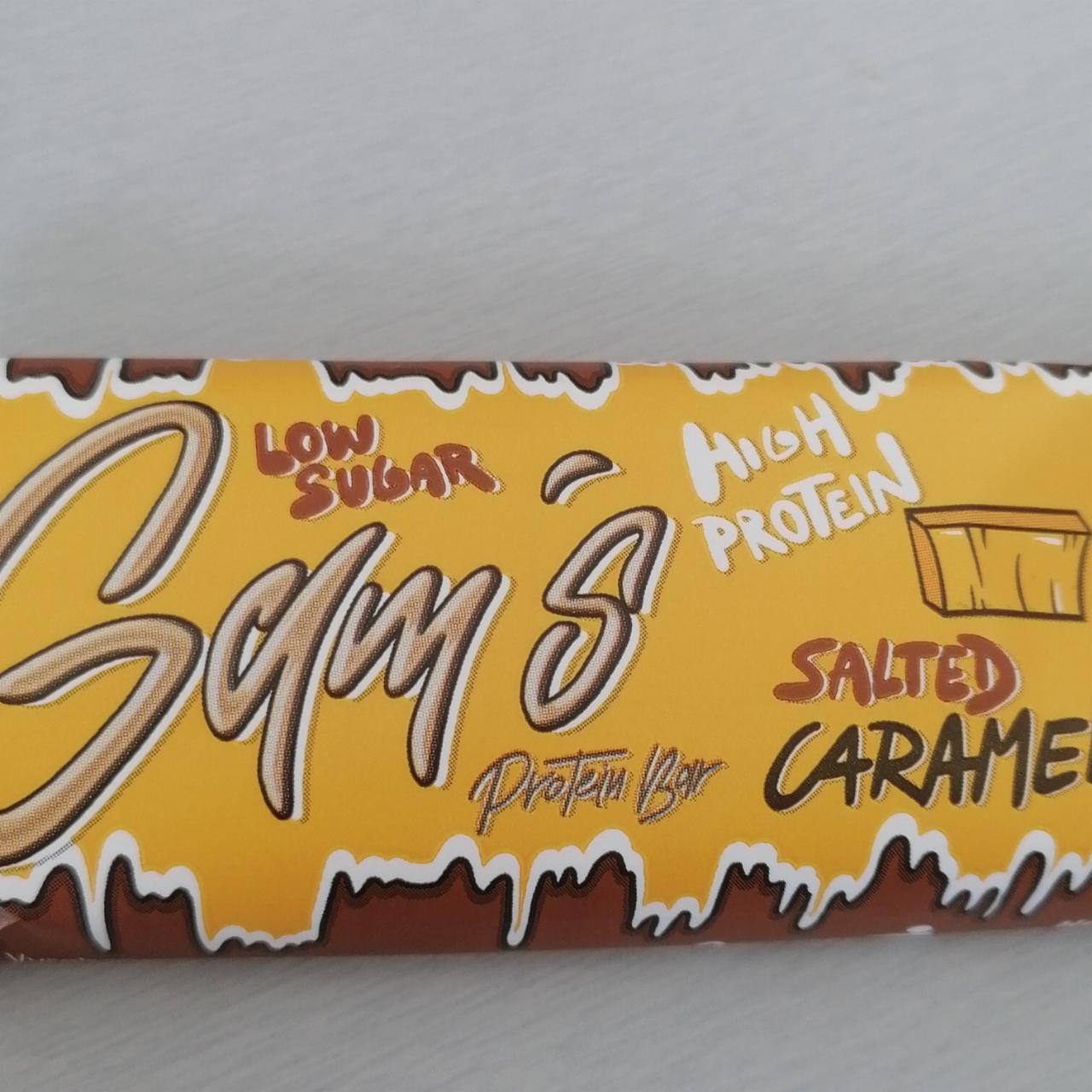 Fotografie - Gams protein bar salted caramel