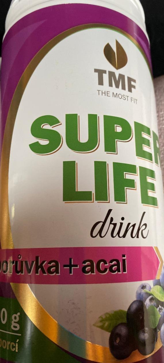 Fotografie - Super Life drink boruvka + acai TMF