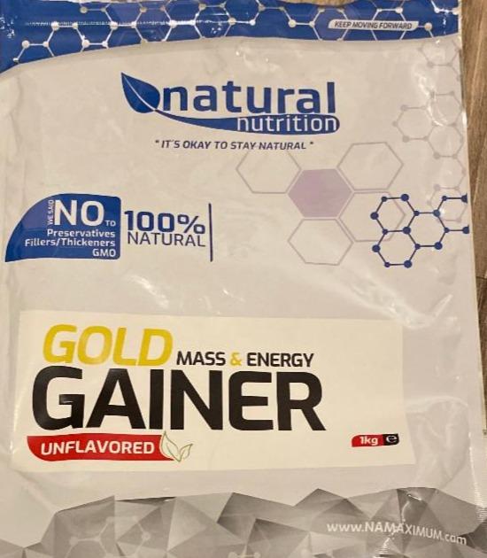 Fotografie - Gold Gainer Mass & Energy
