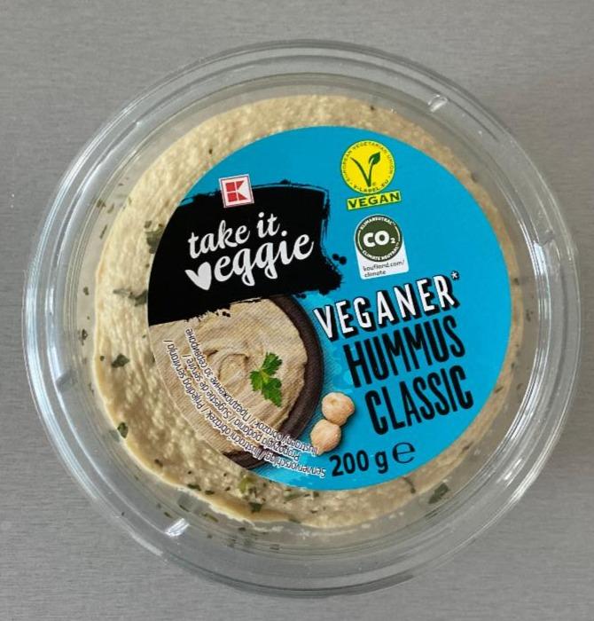 Fotografie - Veganer Hummus Classic K-take it veggie