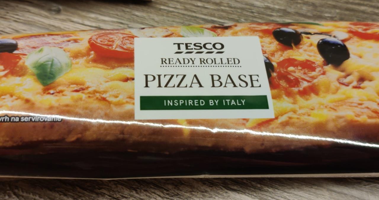 Fotografie - Pizza base ready rolled Tesco