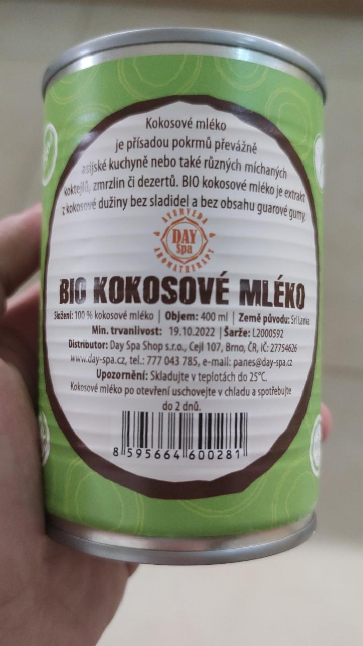 Fotografie - bio kokosové mlieko