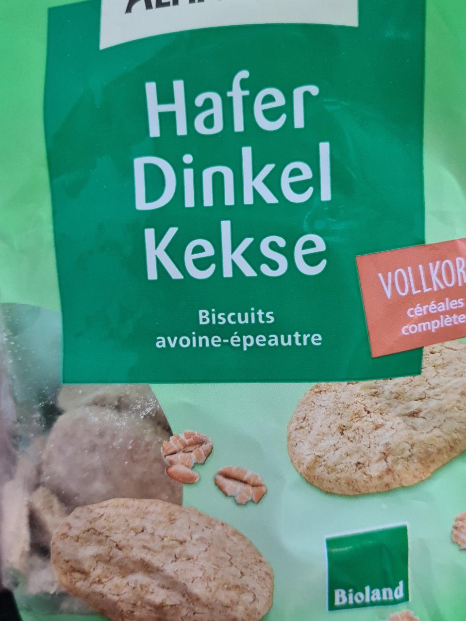 Fotografie - ALNATURA Bio Hafer Dinkel Kekse