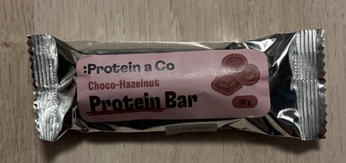Fotografie - Protein Bar Choco-Hazelnut Protein a Co