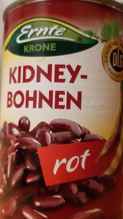 Fotografie - Kidney Bohnen Rot Ernte Krone