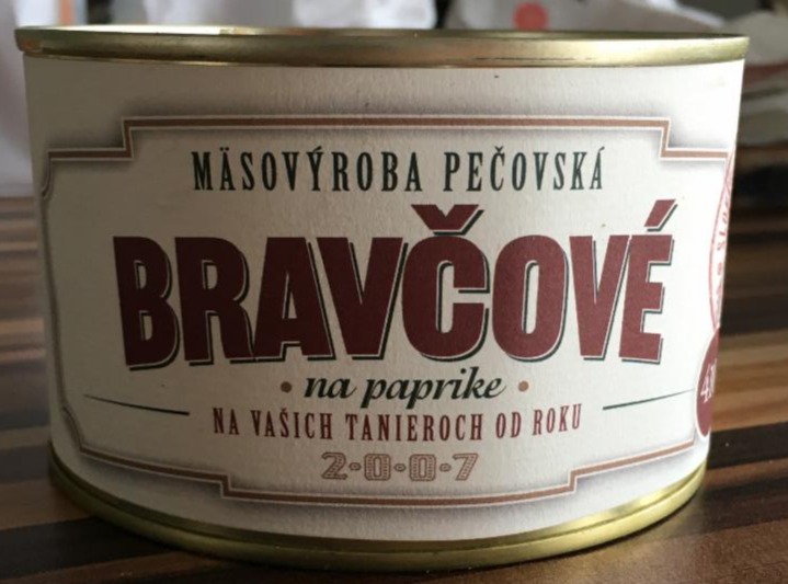Fotografie - Bravčové na paprike Mäsovýroba Pečovská