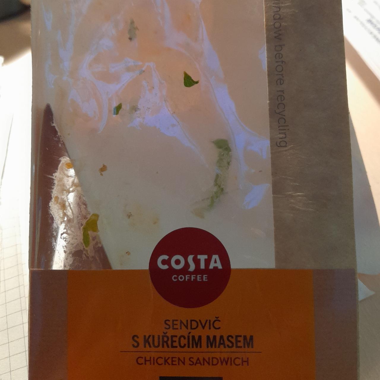 Fotografie - Sendvič s kuřecím masem Costa Coffee