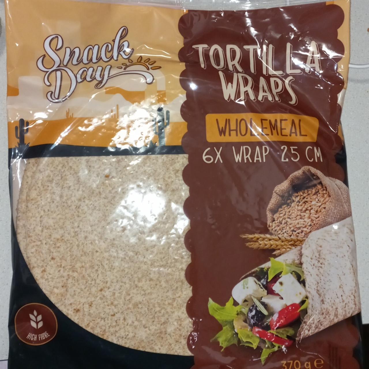 Fotografie - Tortilla wraps wholemeal Snack Day