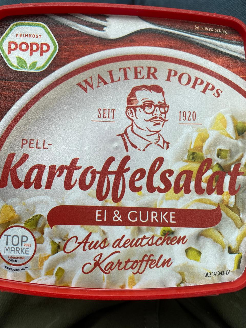 Fotografie - Kartoffelsalat Ei & Gurke Walter Popps