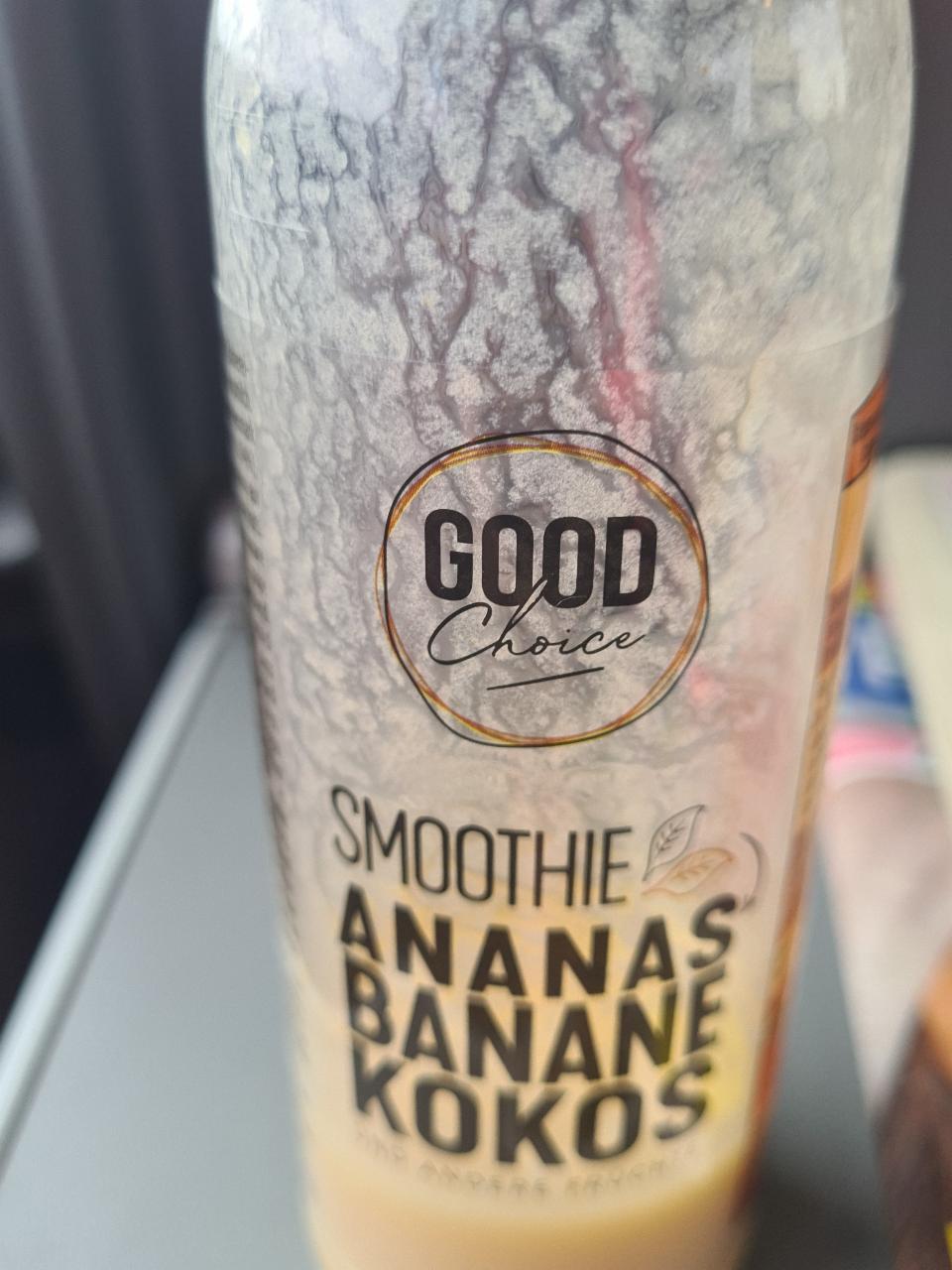 Fotografie - Smoothie Ananas Banane Kokos Good Choice