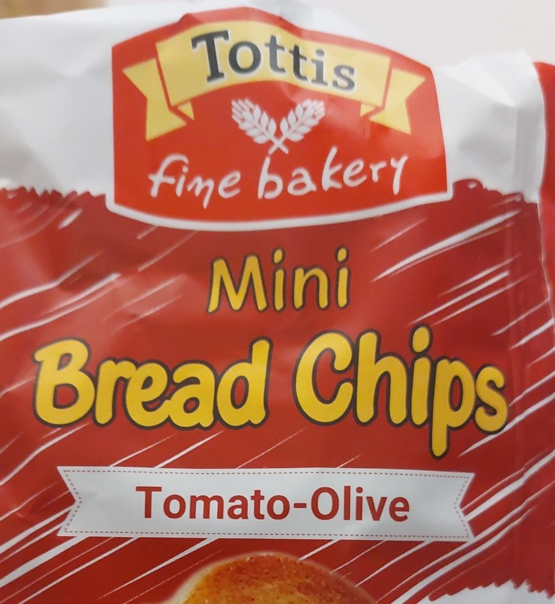 Fotografie - Mini Bread Chips Tomato-Olive Tottis