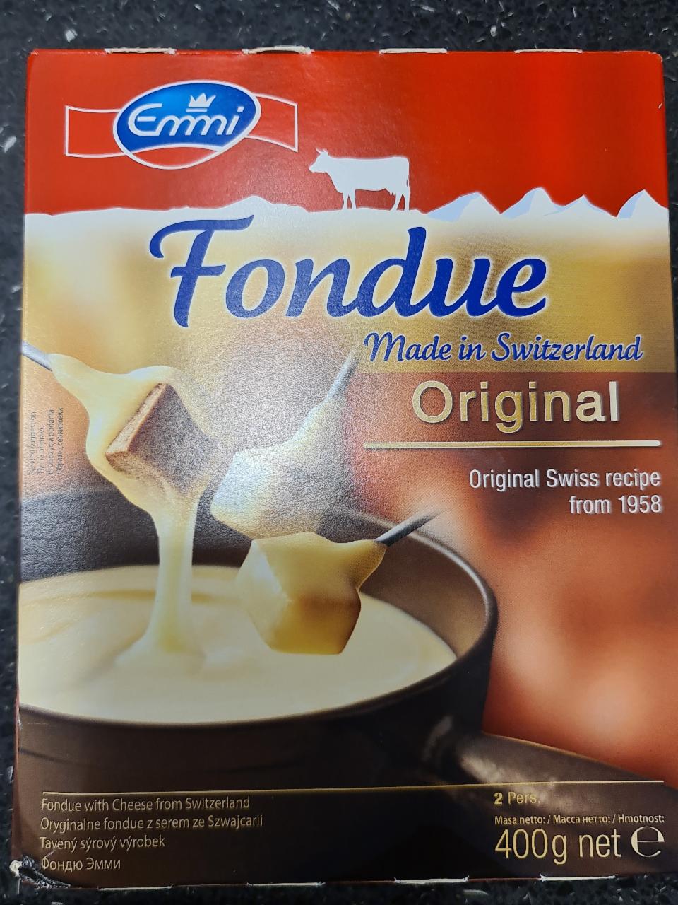 Fotografie - Fondue Switzerland Appenzeller