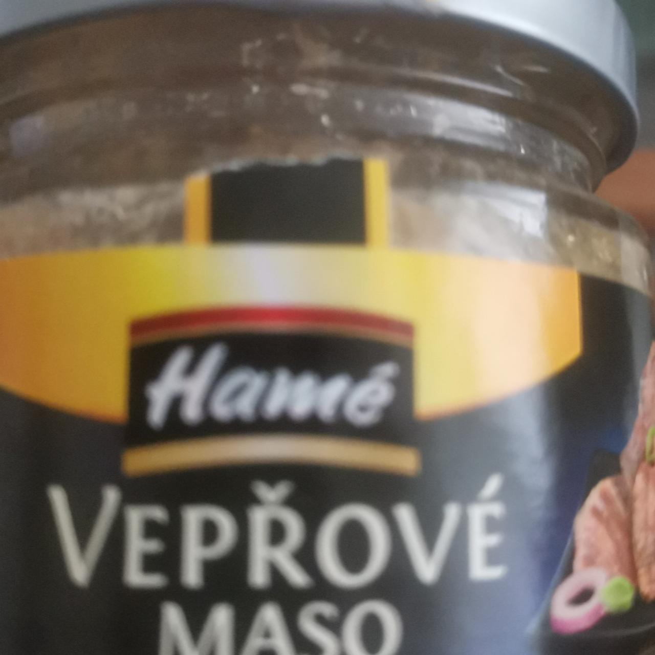 Fotografie - Vepřové maso ve vlastní šťávě Hamé