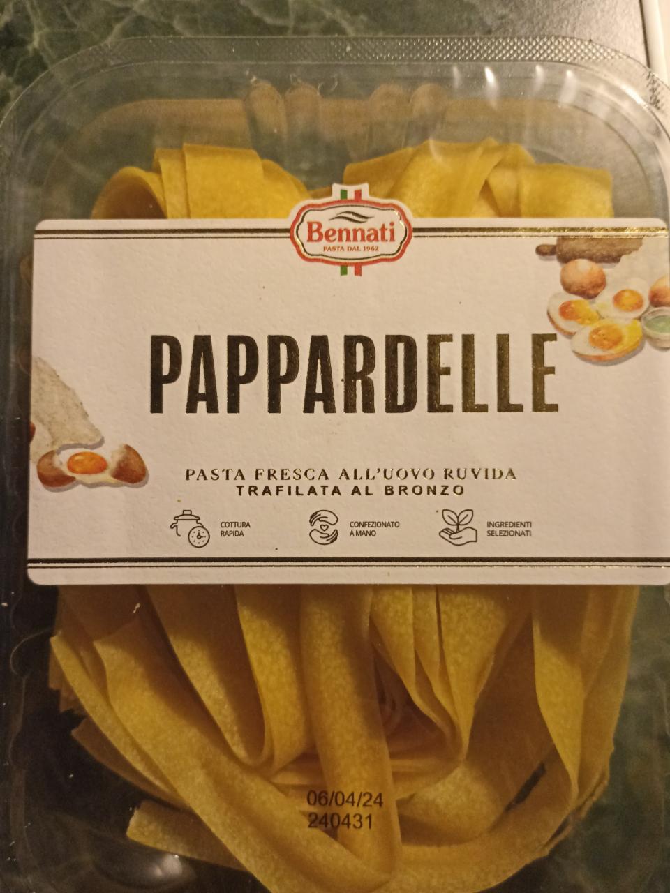 Fotografie - Pappardelle Bennati