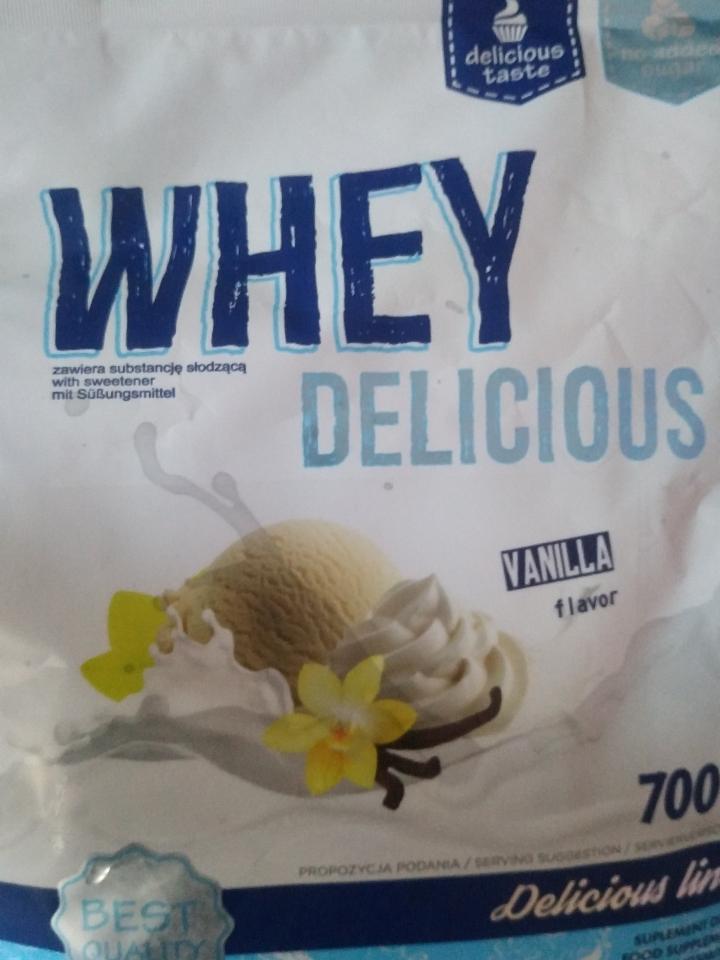 Fotografie - Whey Delicious Vanilla AllNutrition