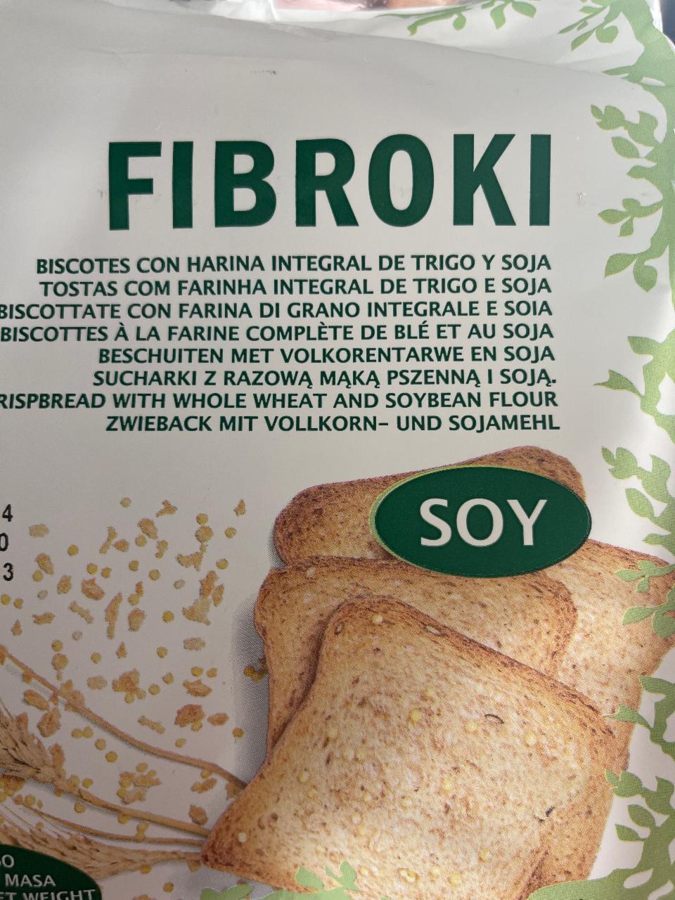 Fotografie - Celozrnné sójové tousty Fibroki