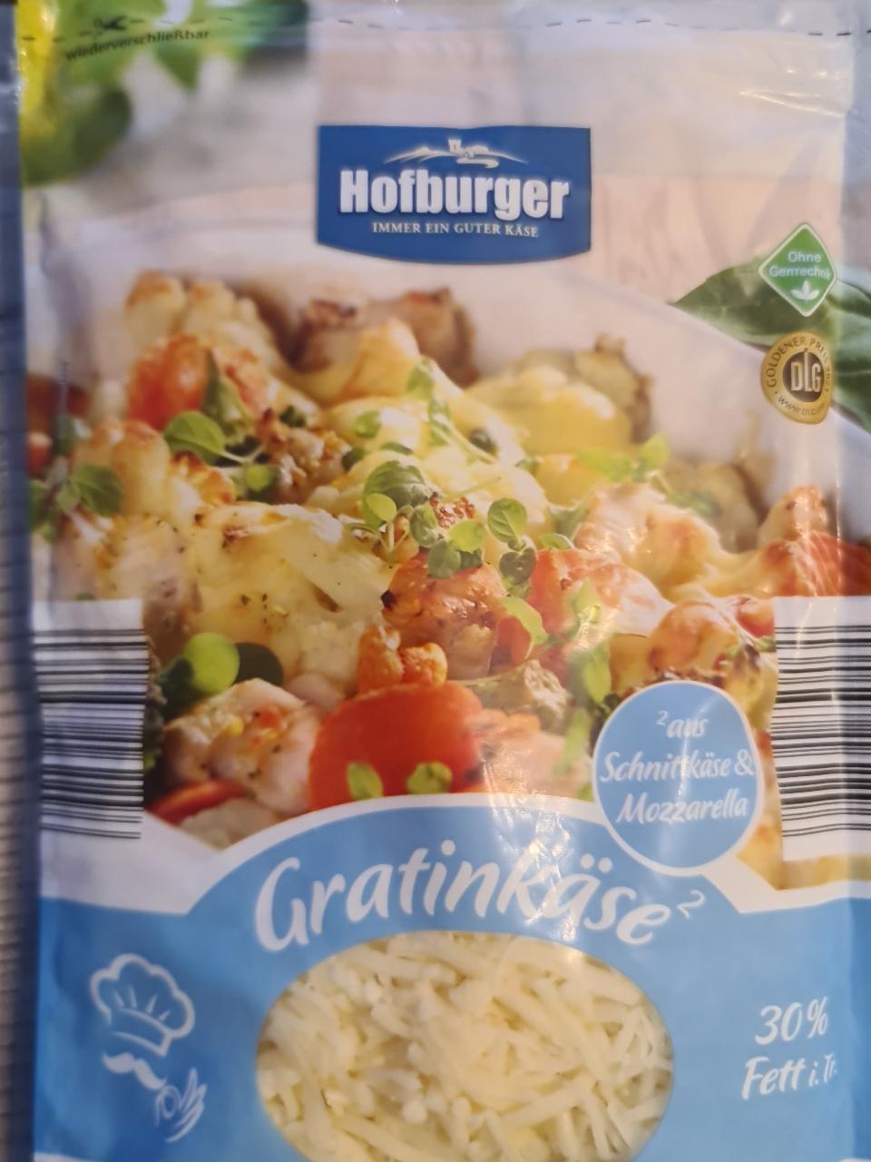 Fotografie - Gratinkäse 30% Hofburger