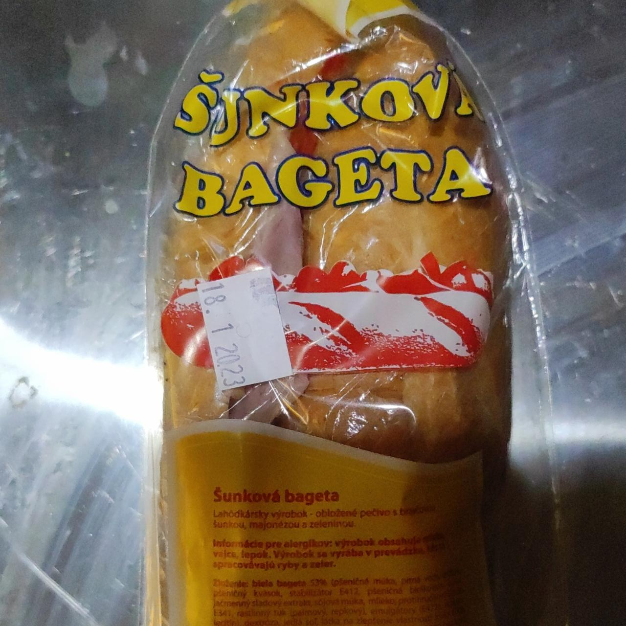 Fotografie - Šunková bageta Coop Jednota