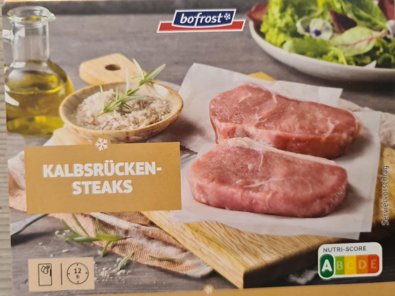 Fotografie - Kalbsrückensteaks Bofrost