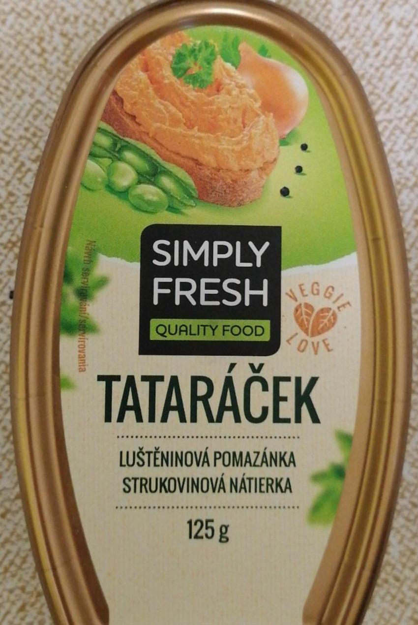 Fotografie - Tataráček strukovinová nátierka Simply fresh