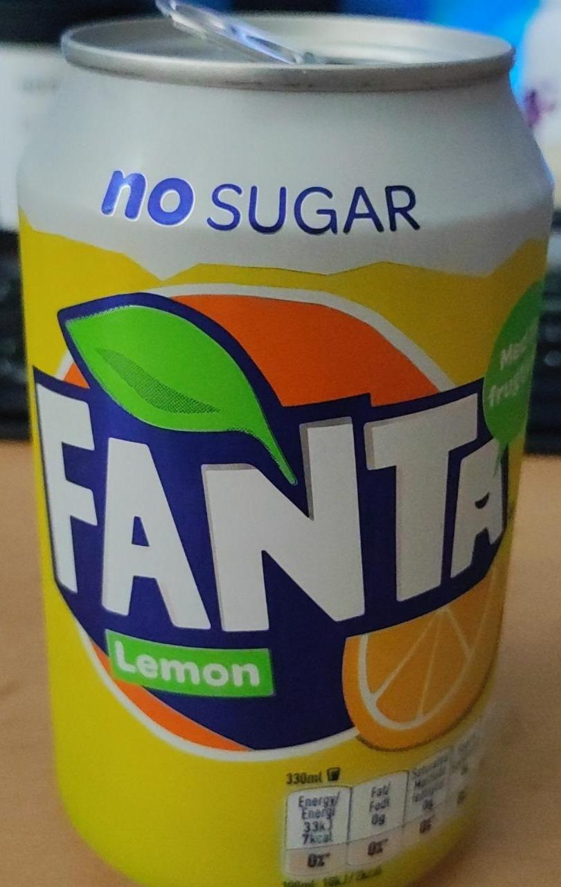 Fotografie - Fanta lemon no sugar