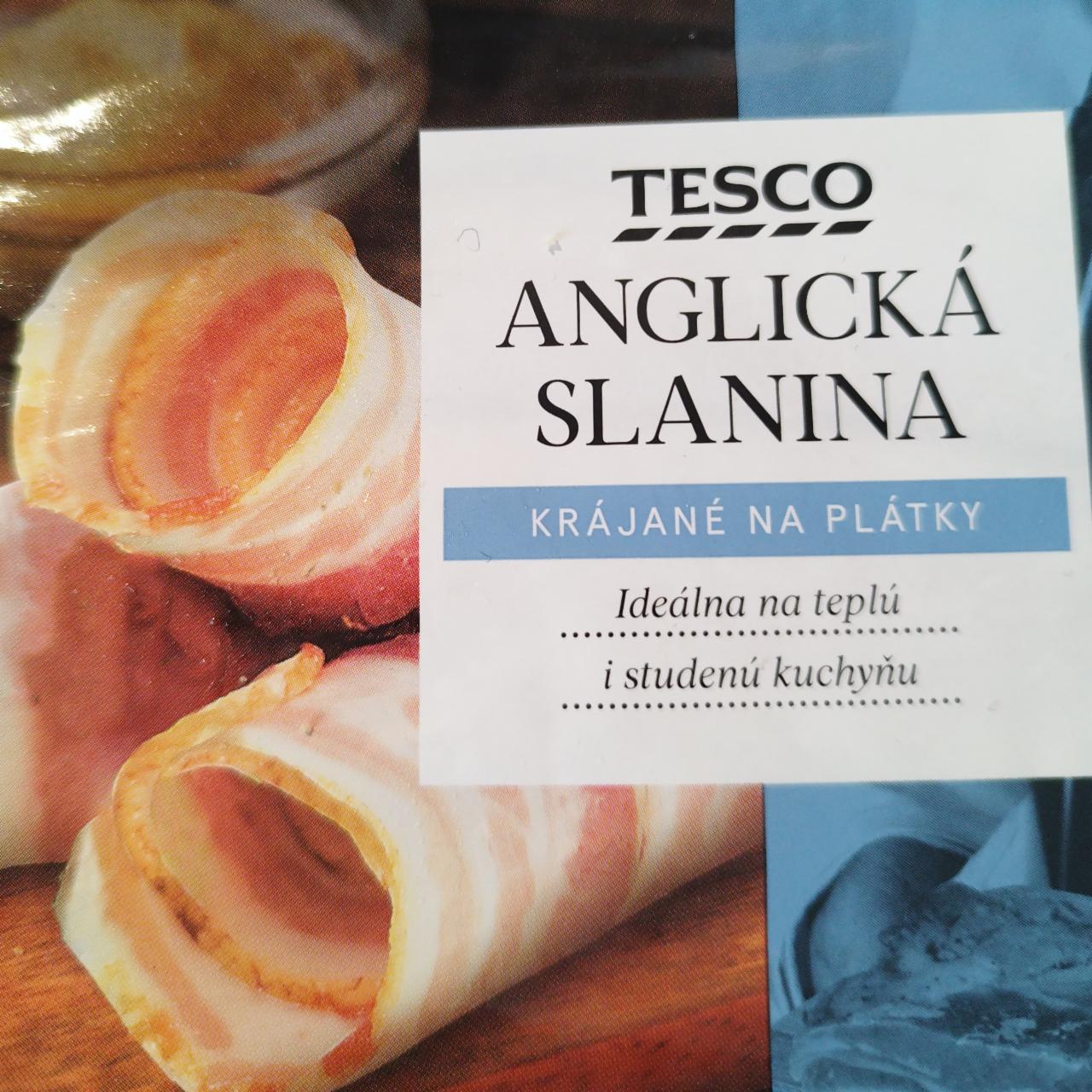 Fotografie - údená anglická slanina vákuová Tesco